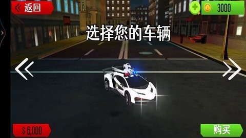 警车追击赛