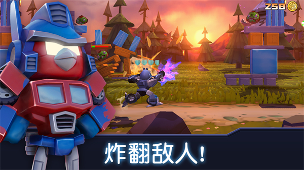 愤怒的小鸟变形金刚中文版