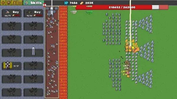 零压力之王闲置防御无限货币版