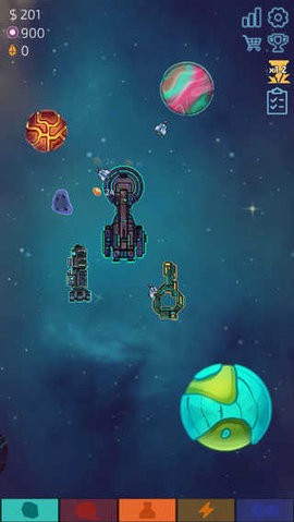 闲置的行星矿工