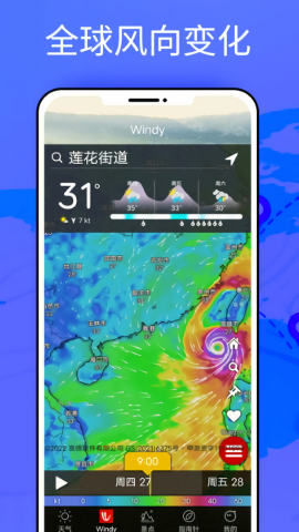 windy天气预报