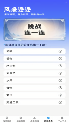 风采成语