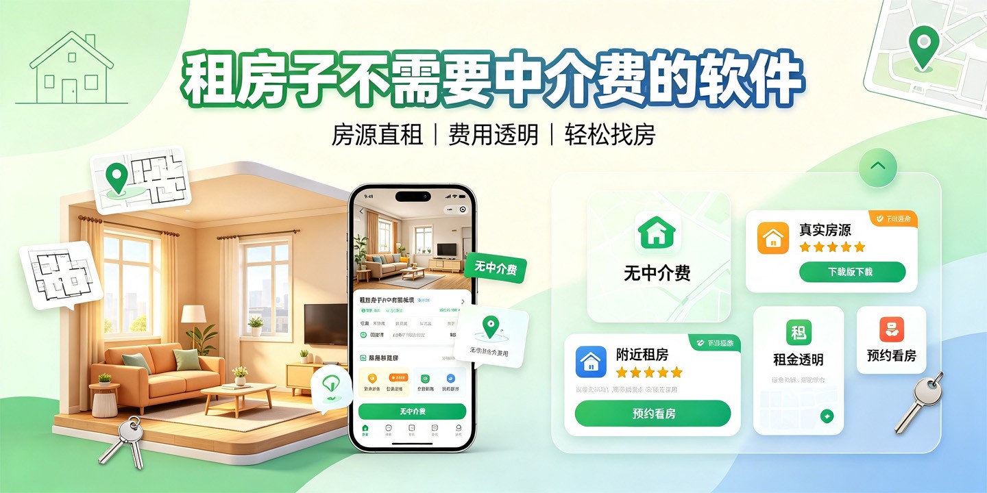 租房子不需要中介费的软件