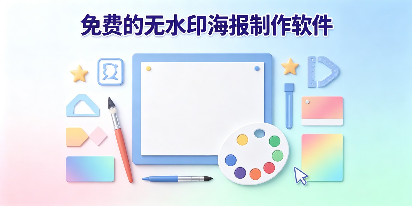 免费的无水印海报制作软件