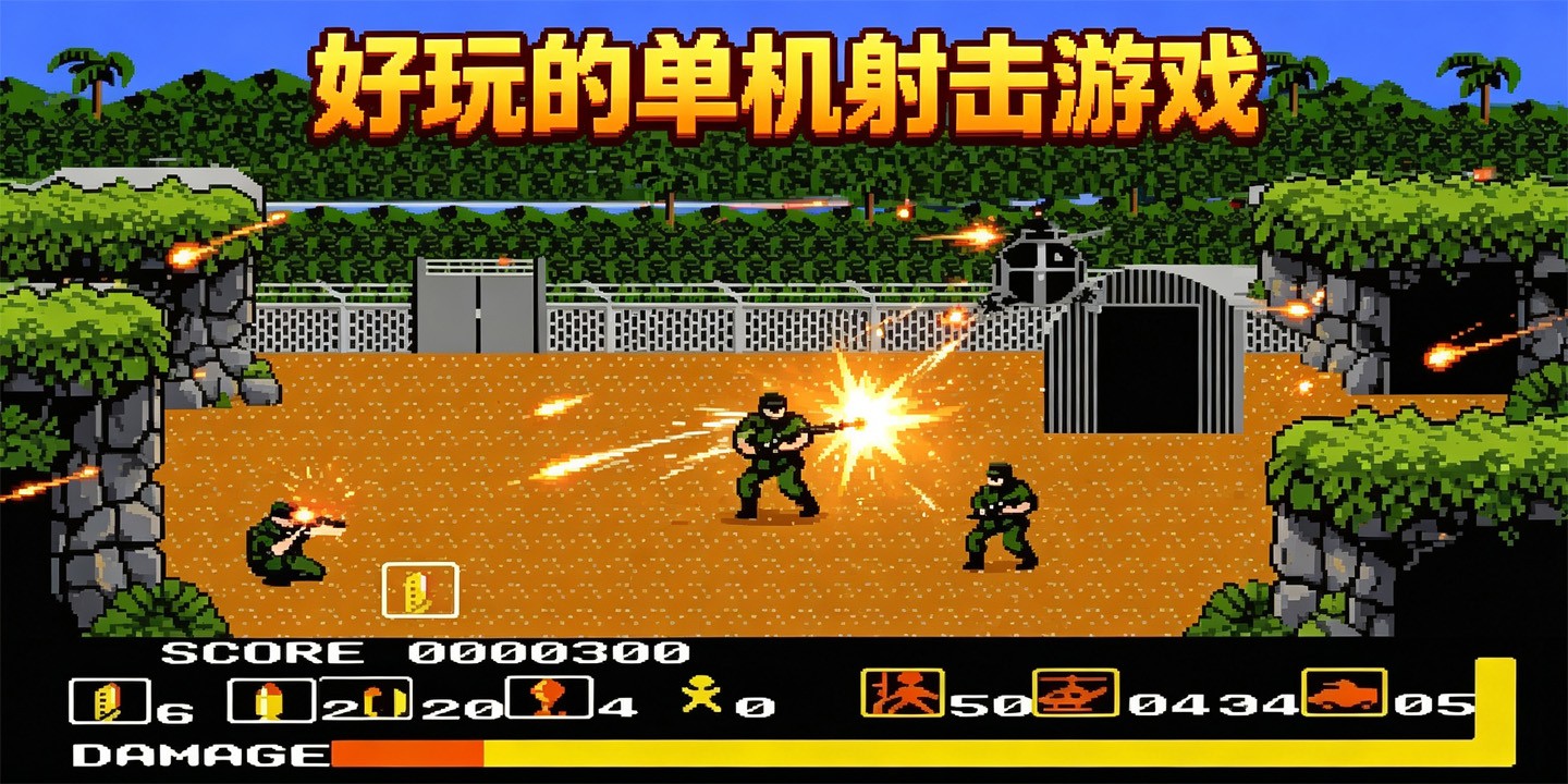 好玩的单机射击游戏
