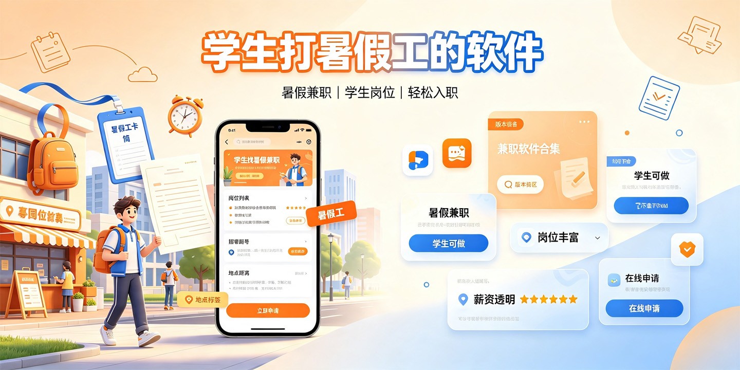 学生打暑假工的软件