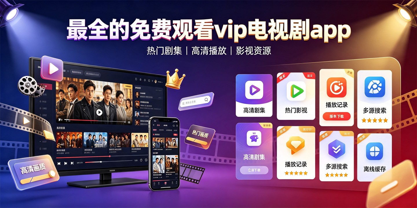最全的免费观看vip电视剧app