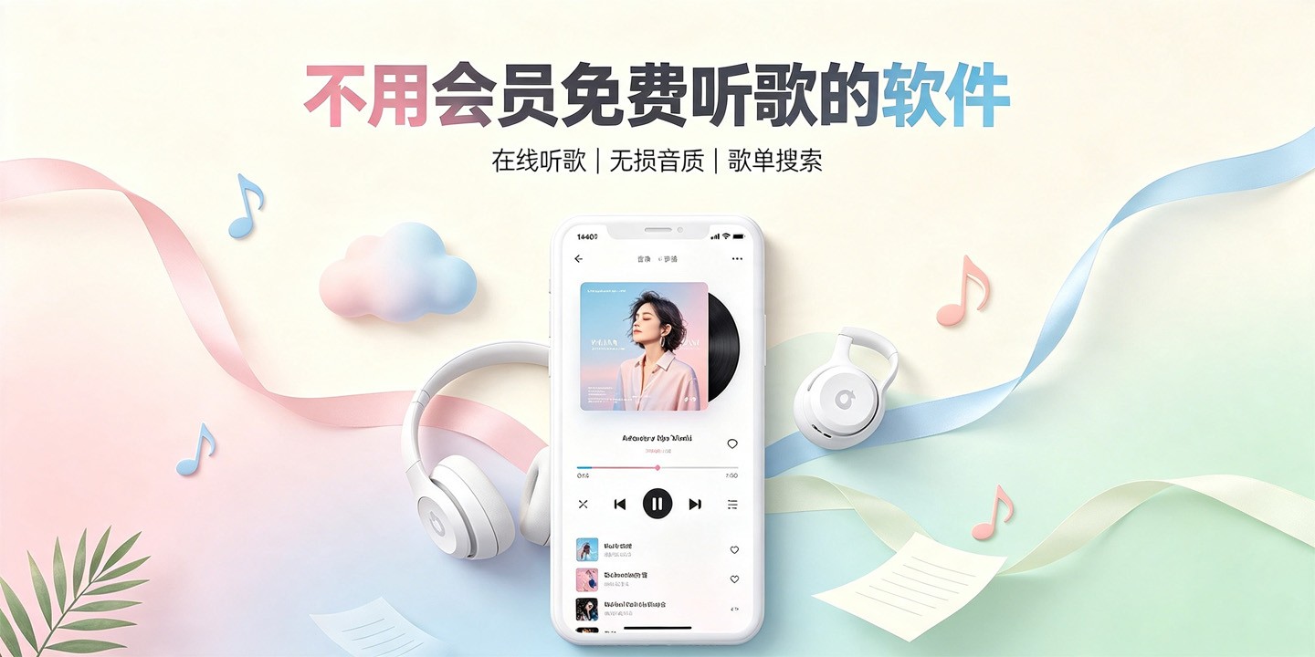 不用会员免费听歌的软件