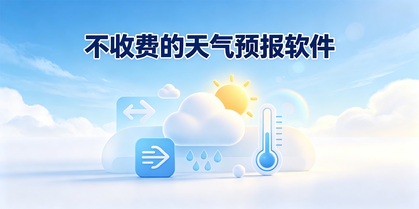 不收费的天气预报软件