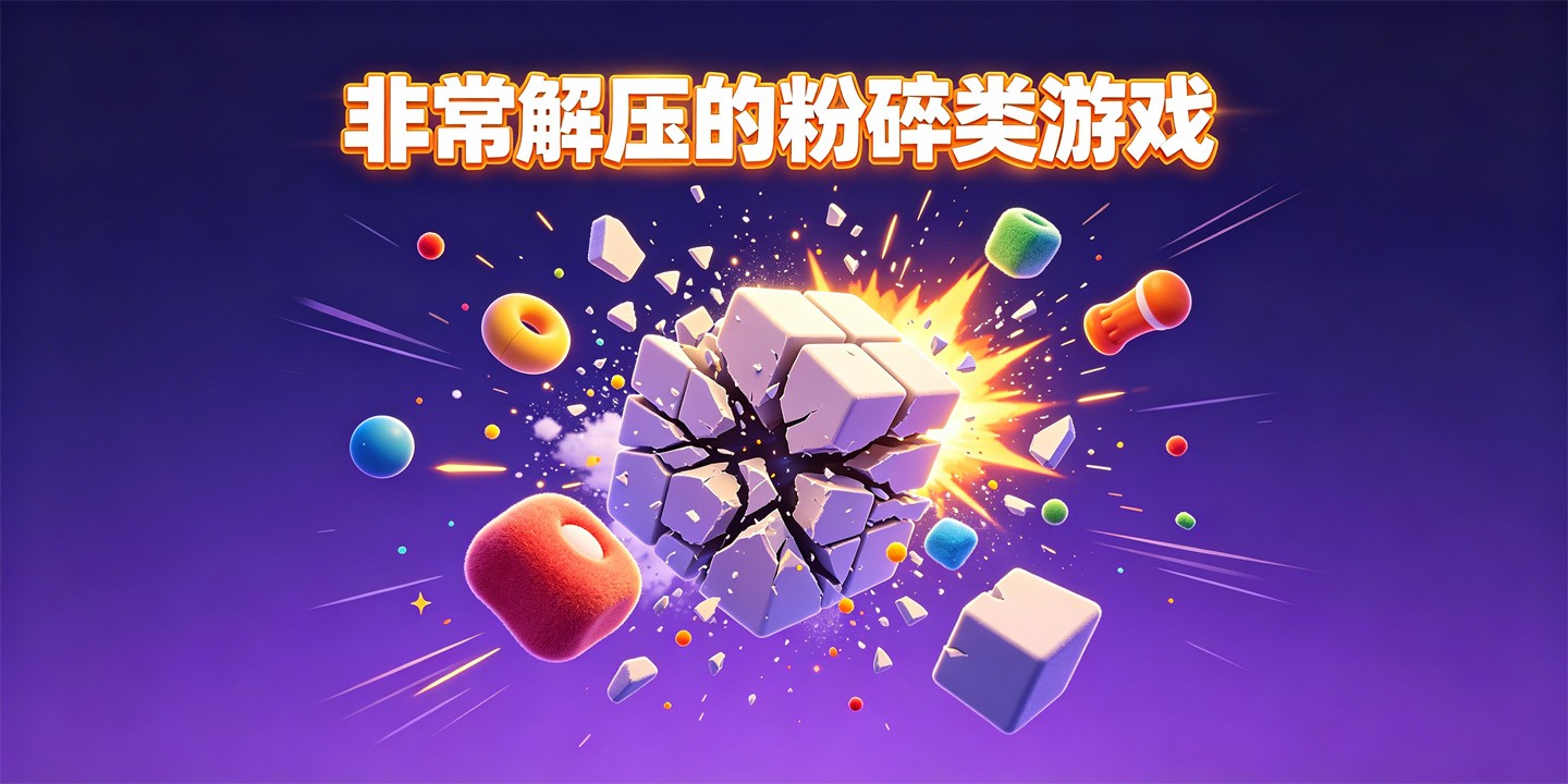 非常解压的粉碎类游戏
