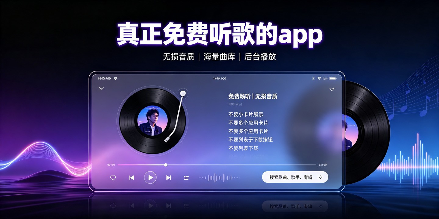 真正免费听歌的app