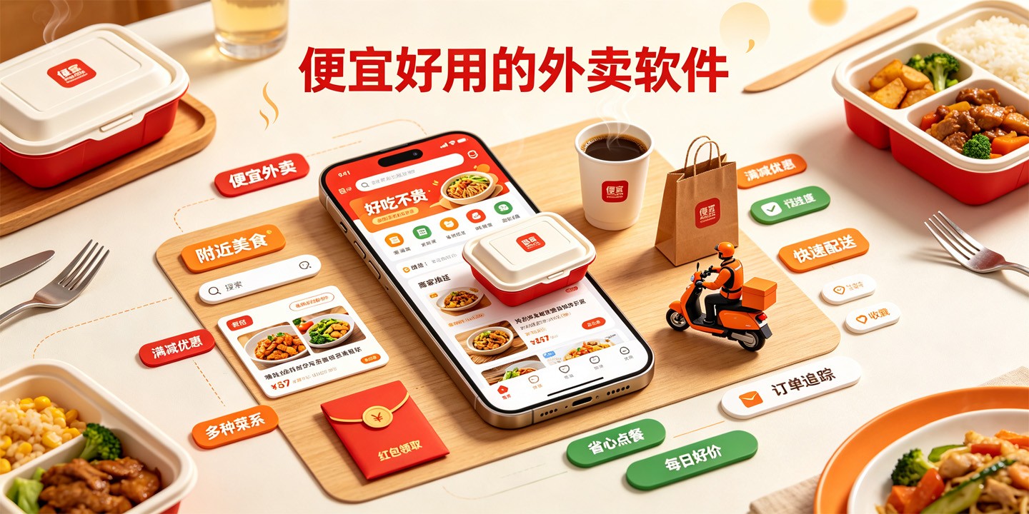 便宜好用的外卖软件