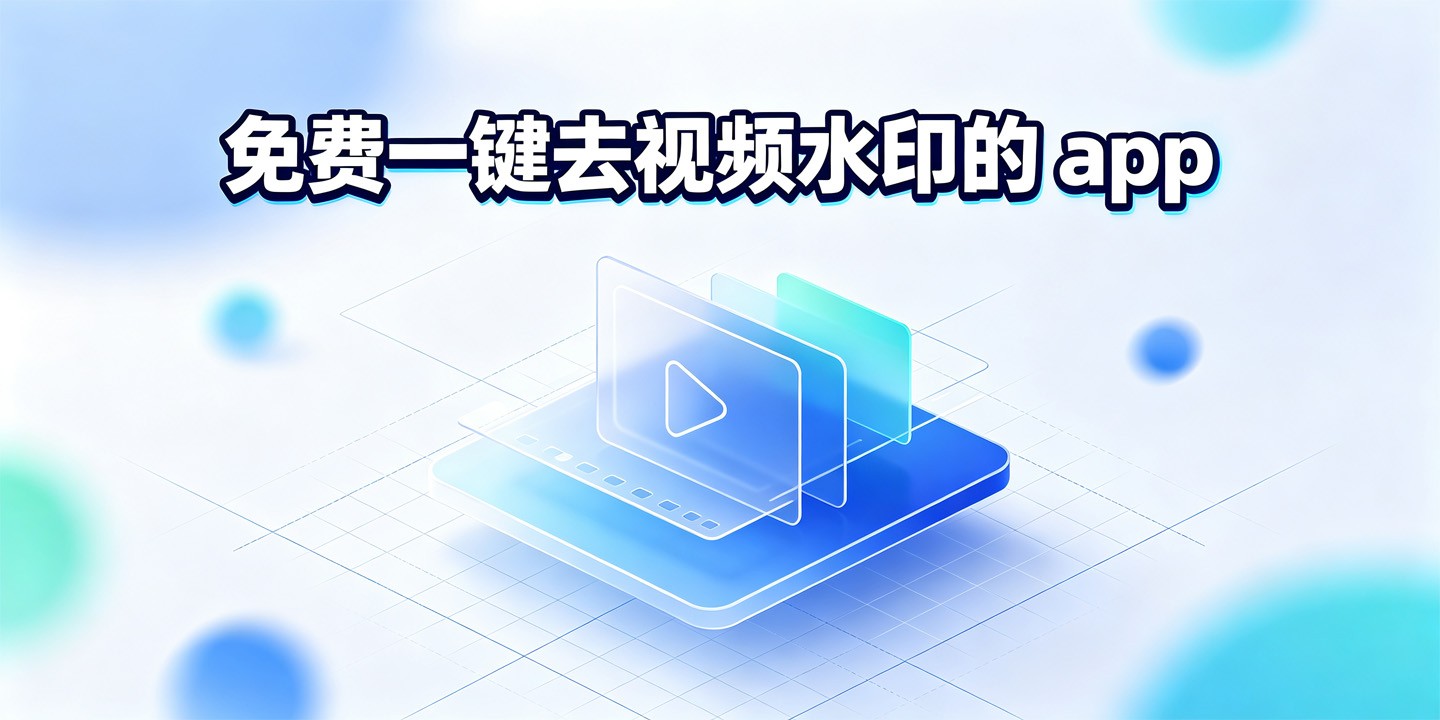免费一键去视频水印的app