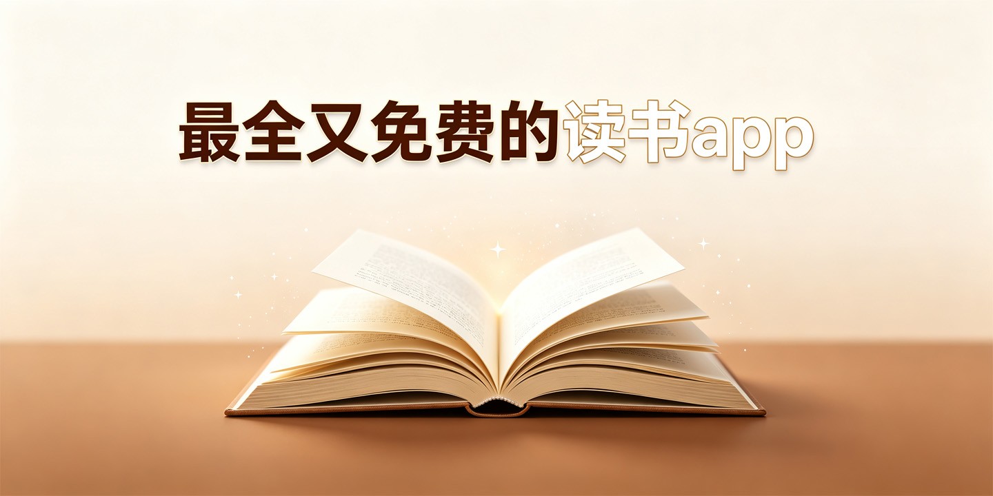 最全又免费的读书app