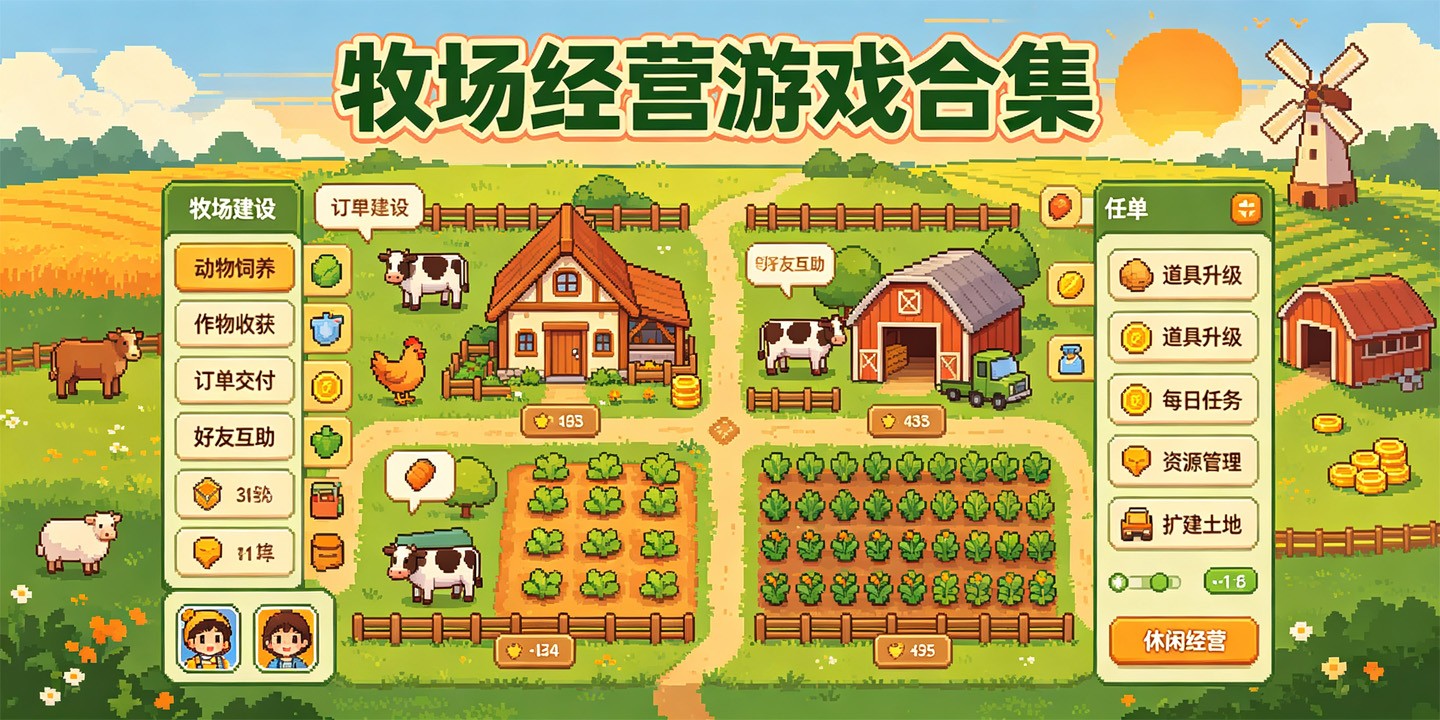 牧场经营游戏合集