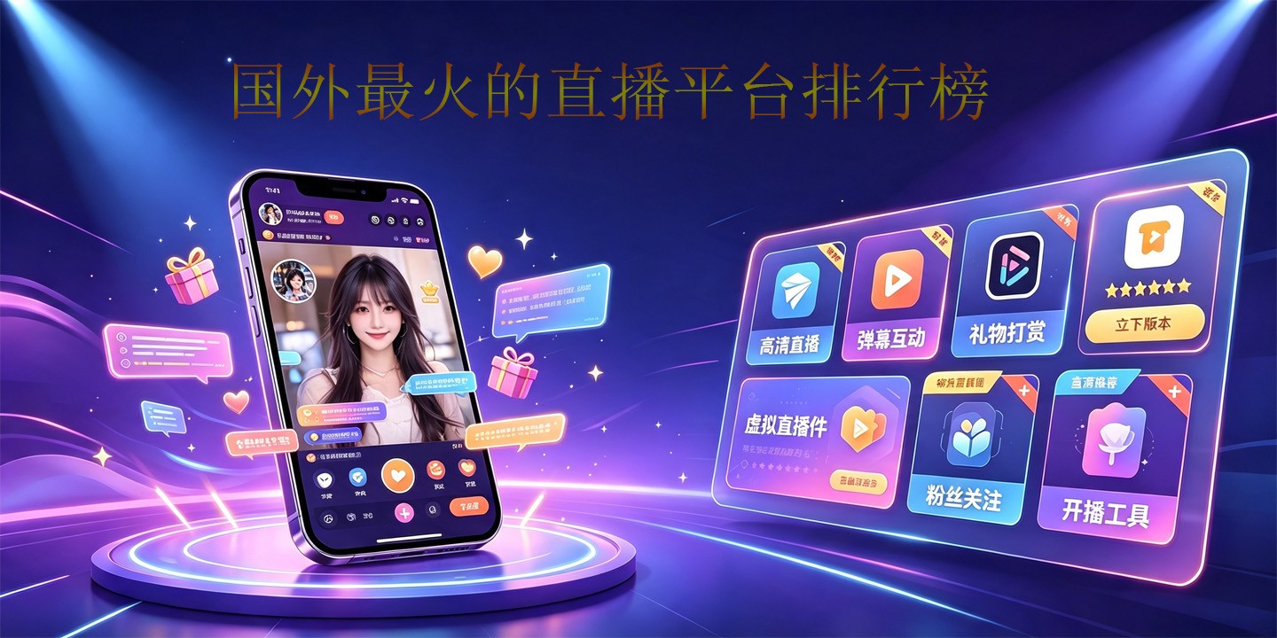 国外最火的直播平台排行榜