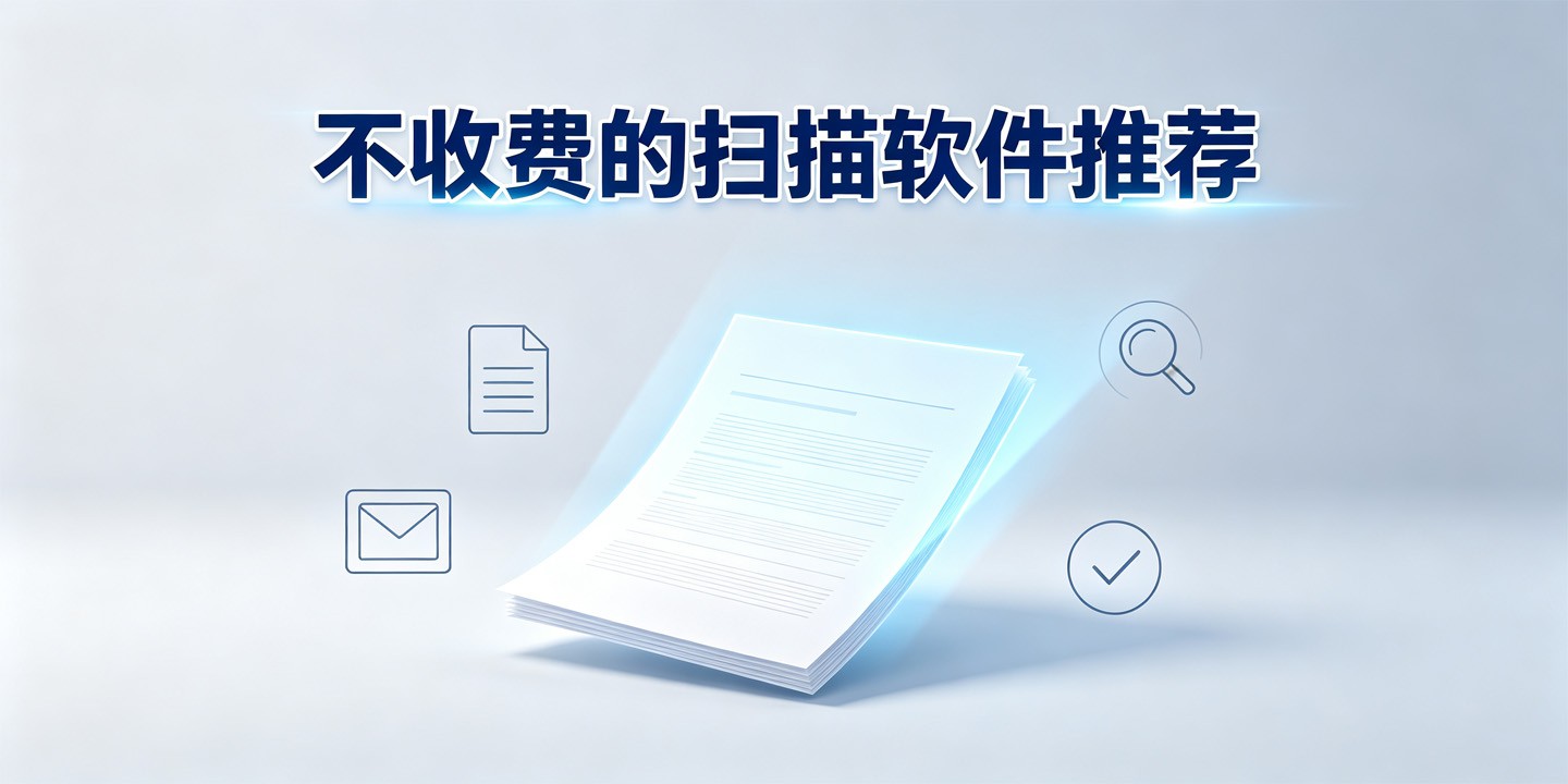不收费的扫描软件推荐