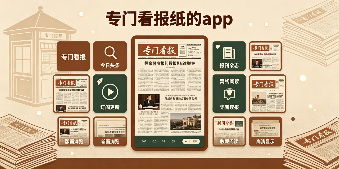 专门看报纸的app