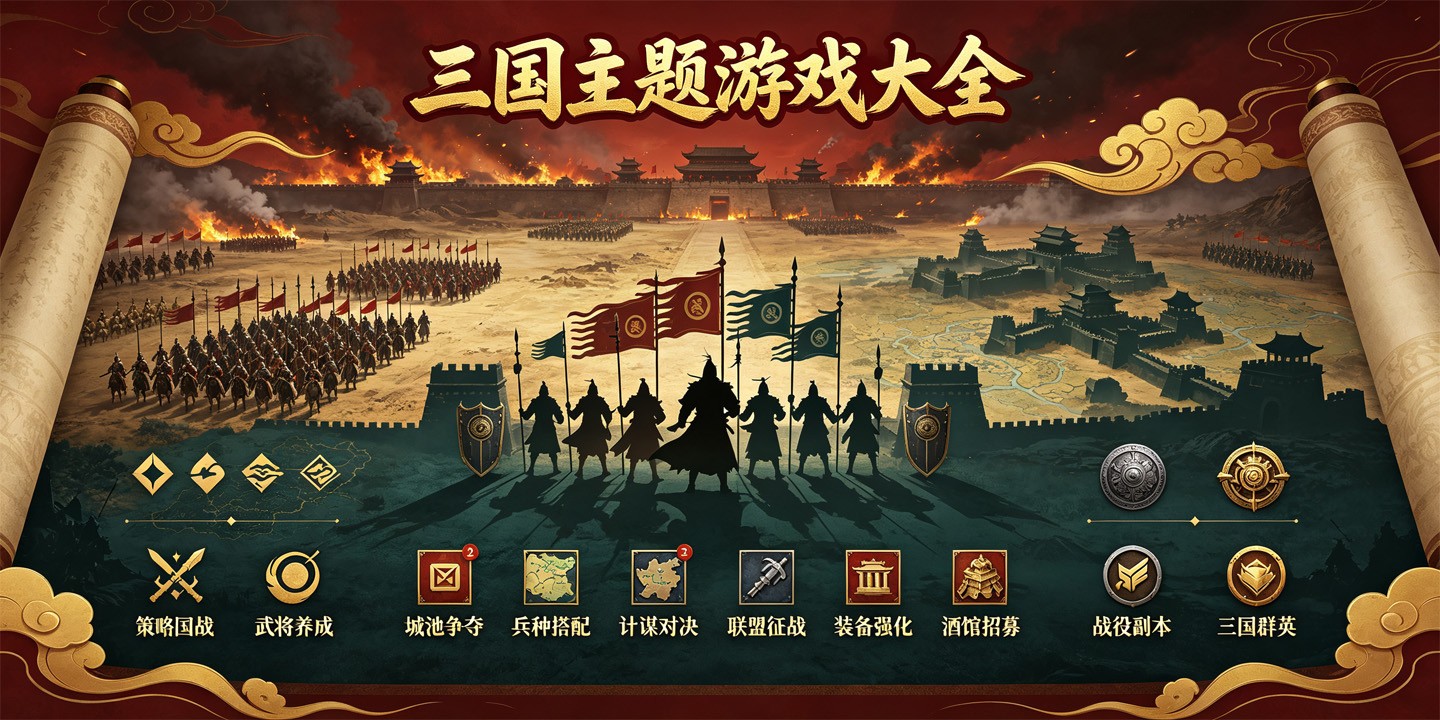 三国主题游戏大全