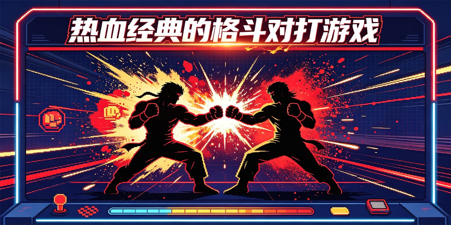 热血经典的格斗对打游戏