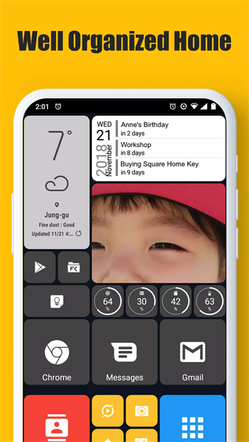 Square home