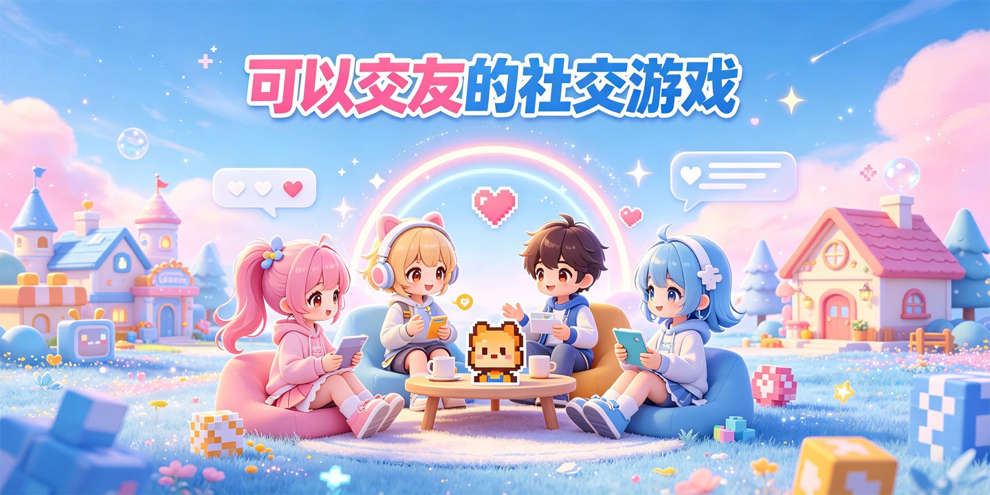 可以交友的社交游戏