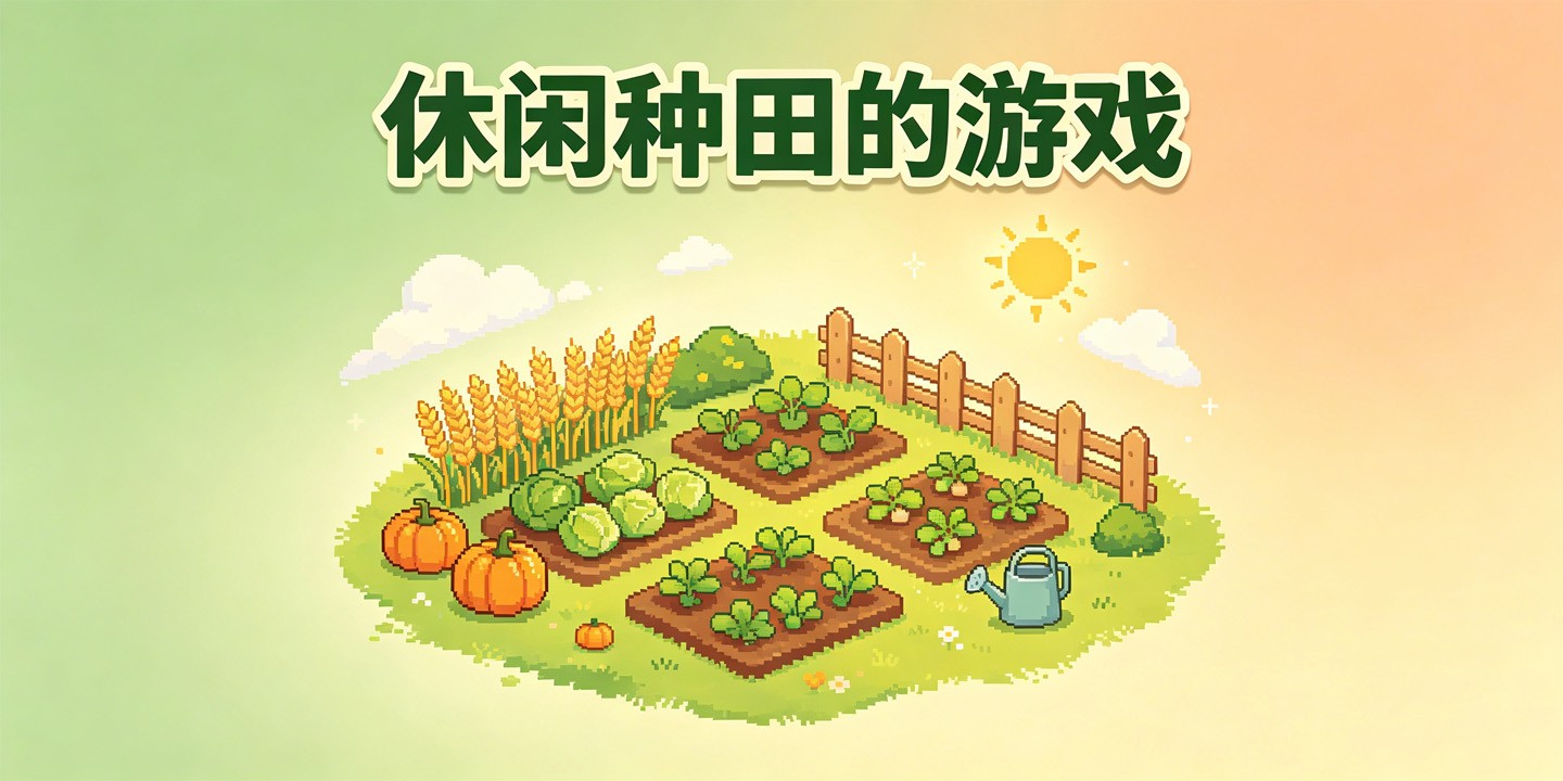 休闲种田的游戏