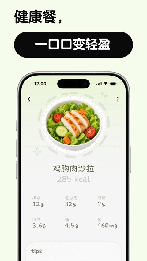 nosh饮食热量记录