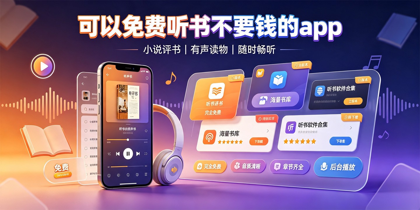 可以免费听书不要钱的app