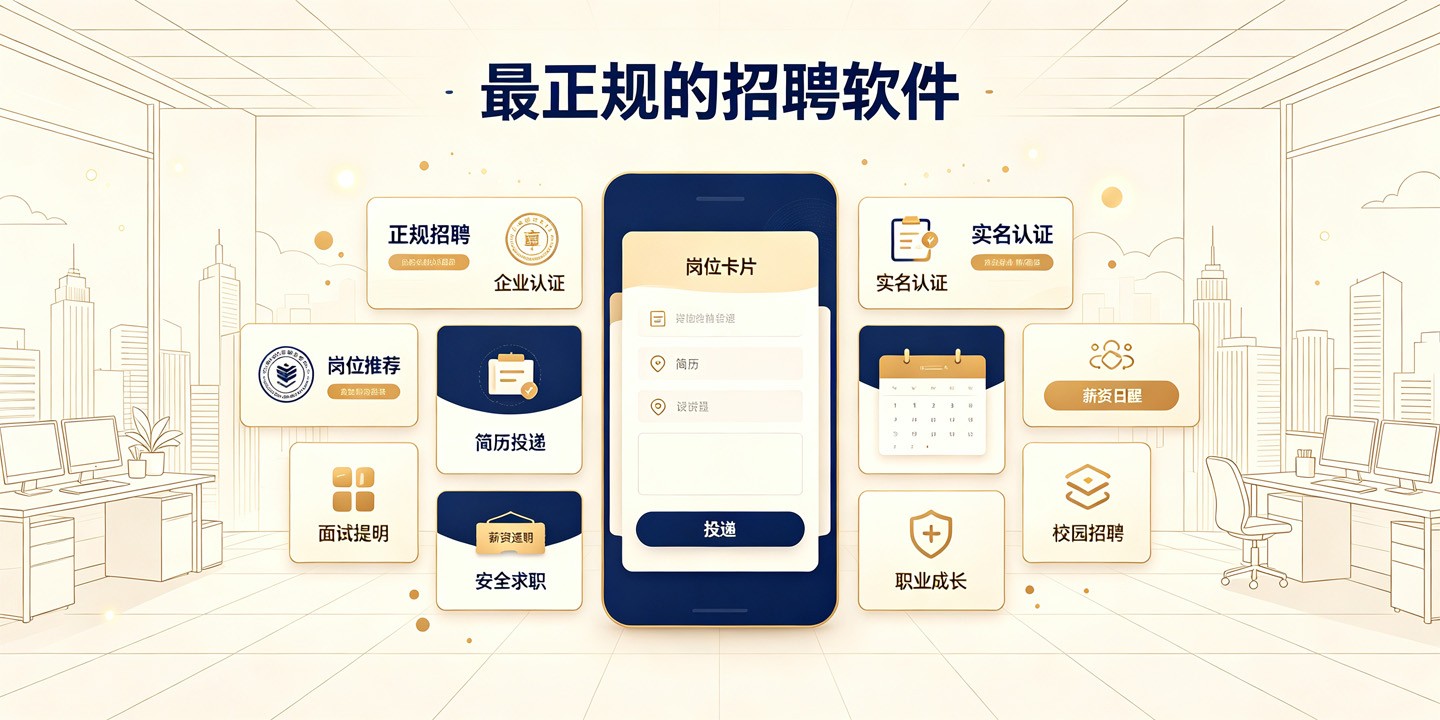 最正规的招聘软件