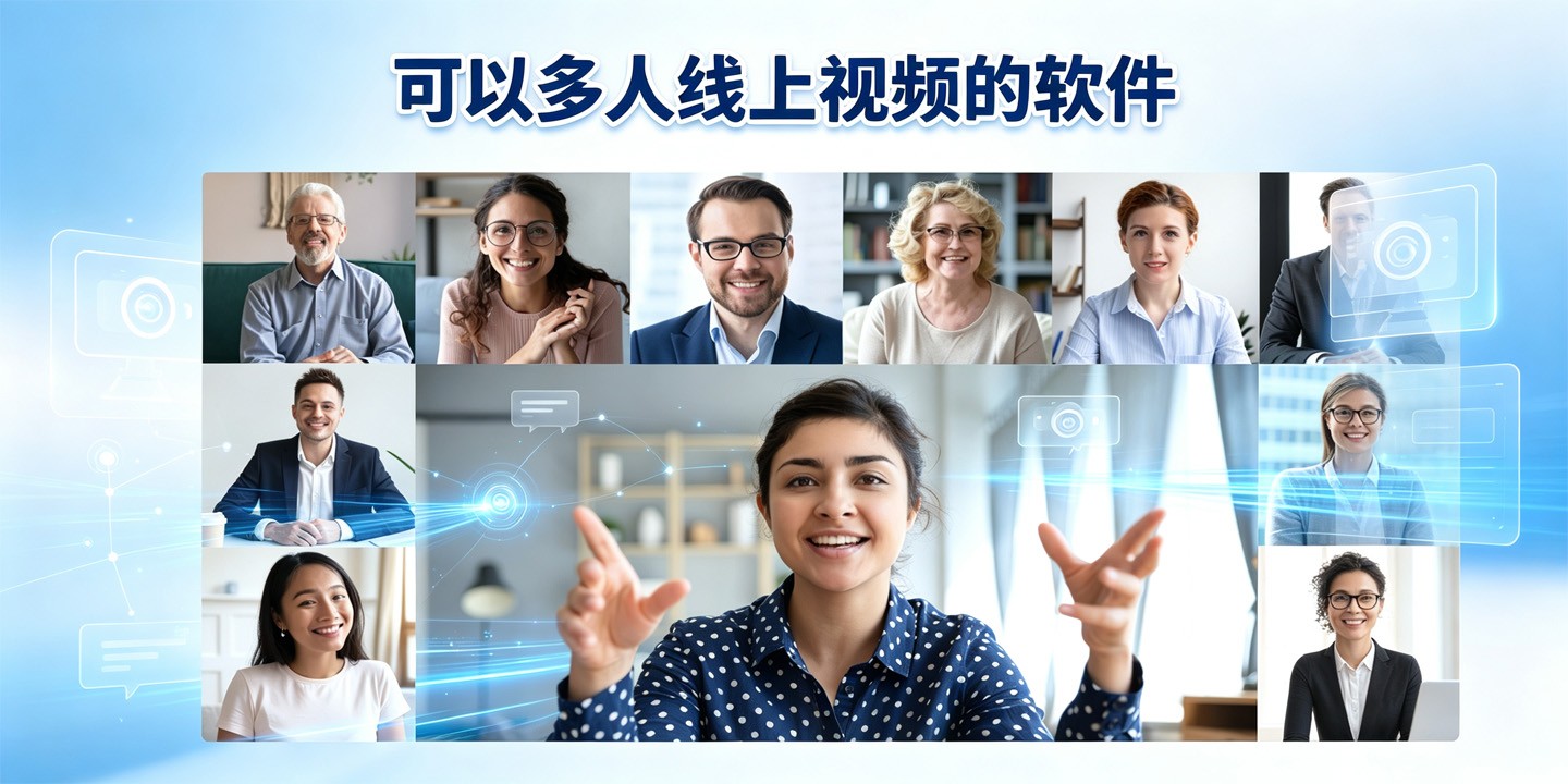 可以多人线上视频的软件