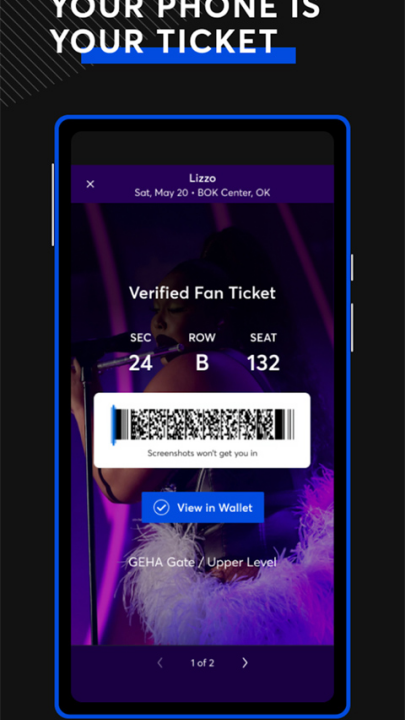Ticketmaster软件