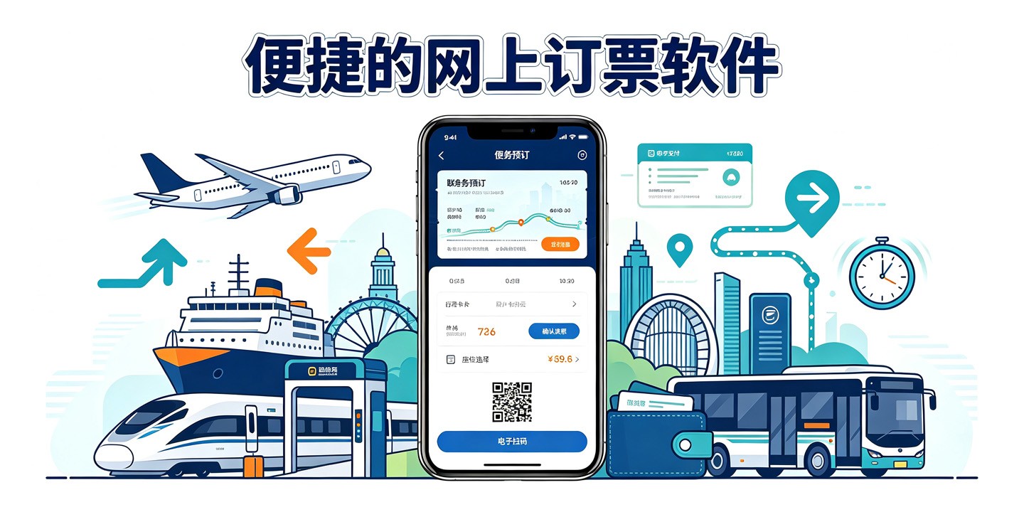 便捷的网上订票软件