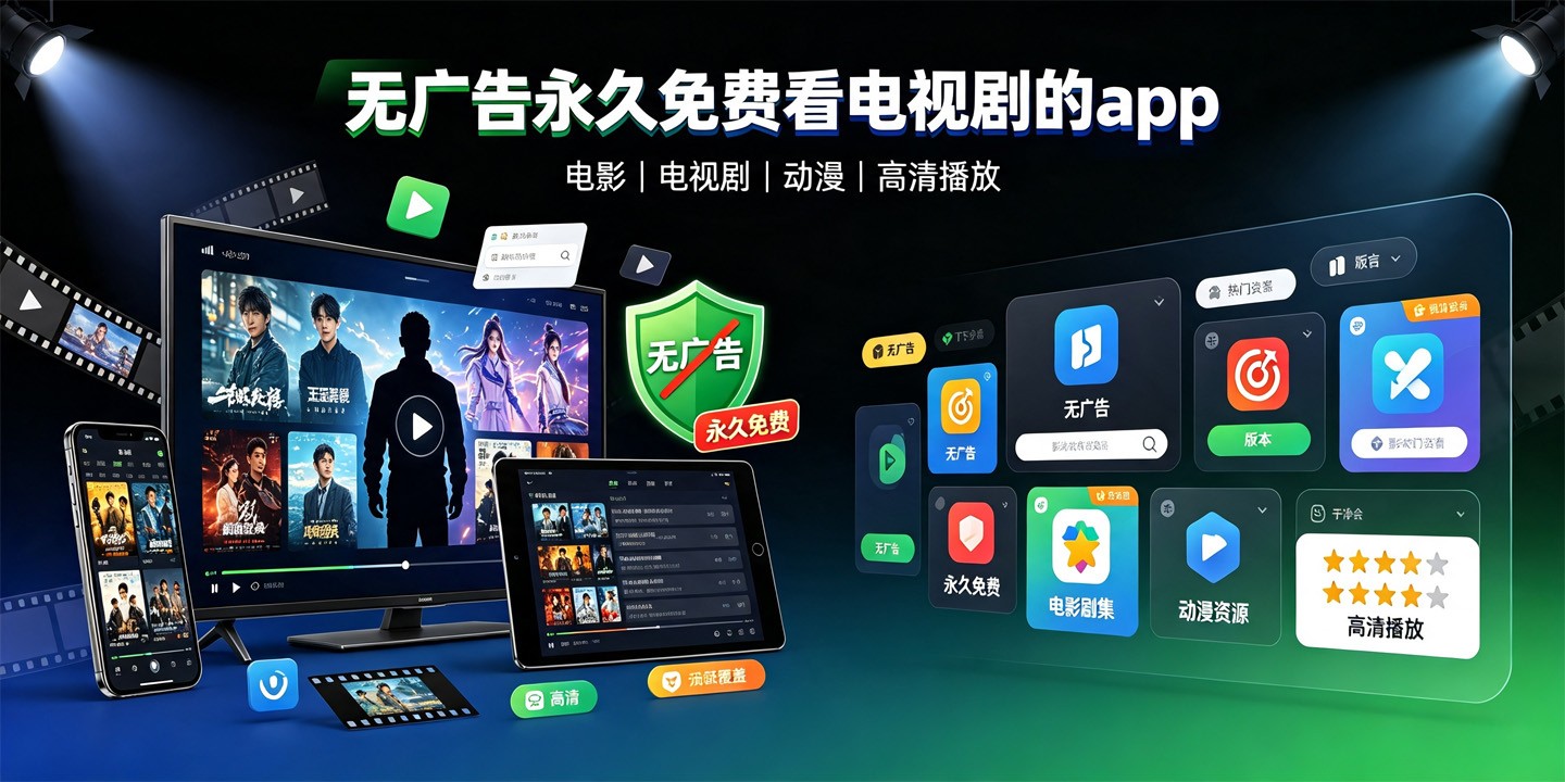 无广告永久免费看电视剧的app