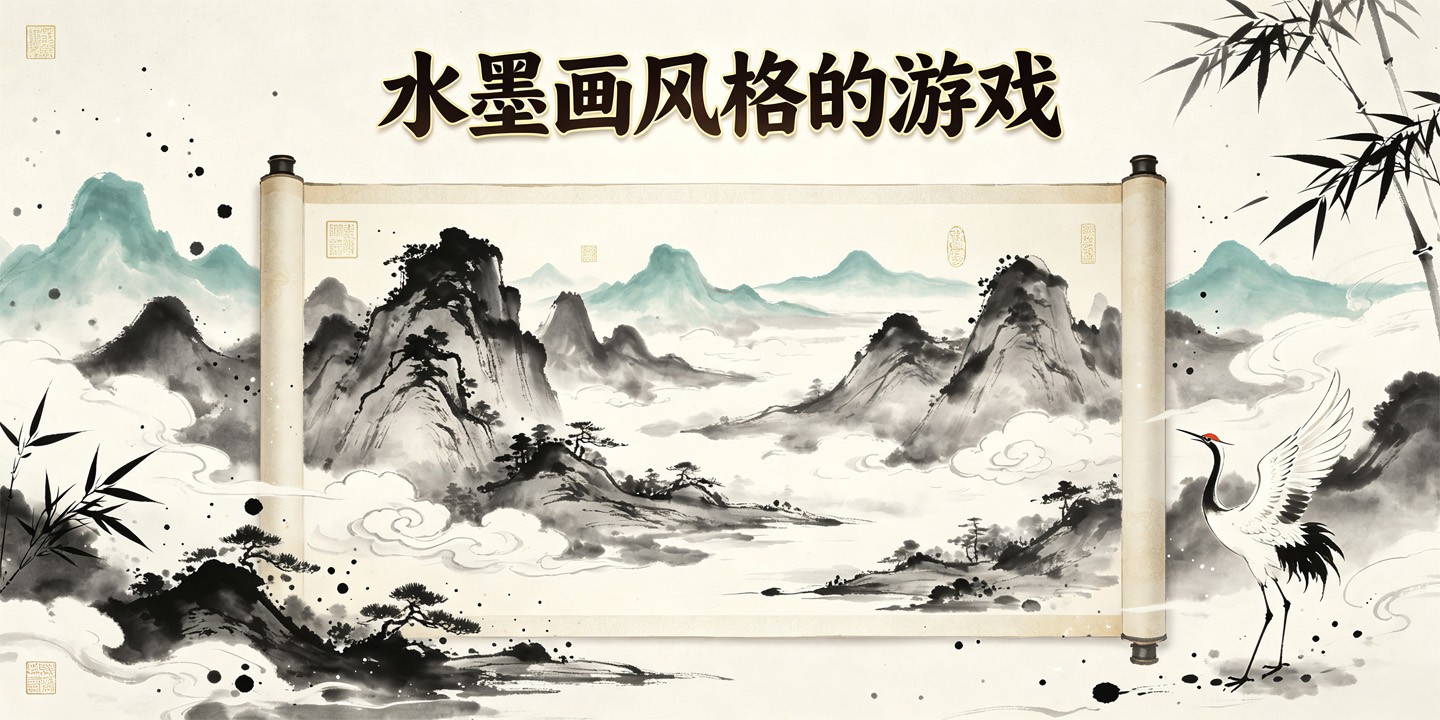 水墨画风格的游戏