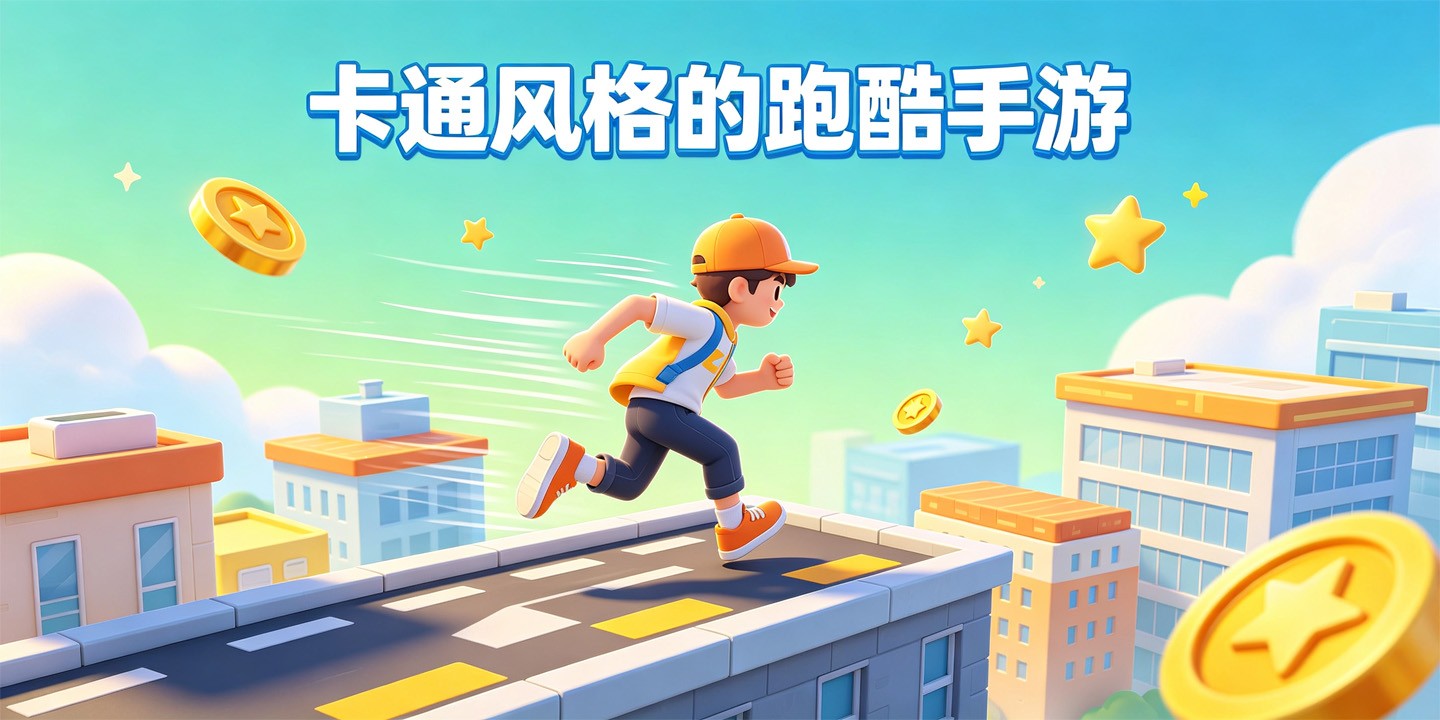 卡通风格的跑酷手游