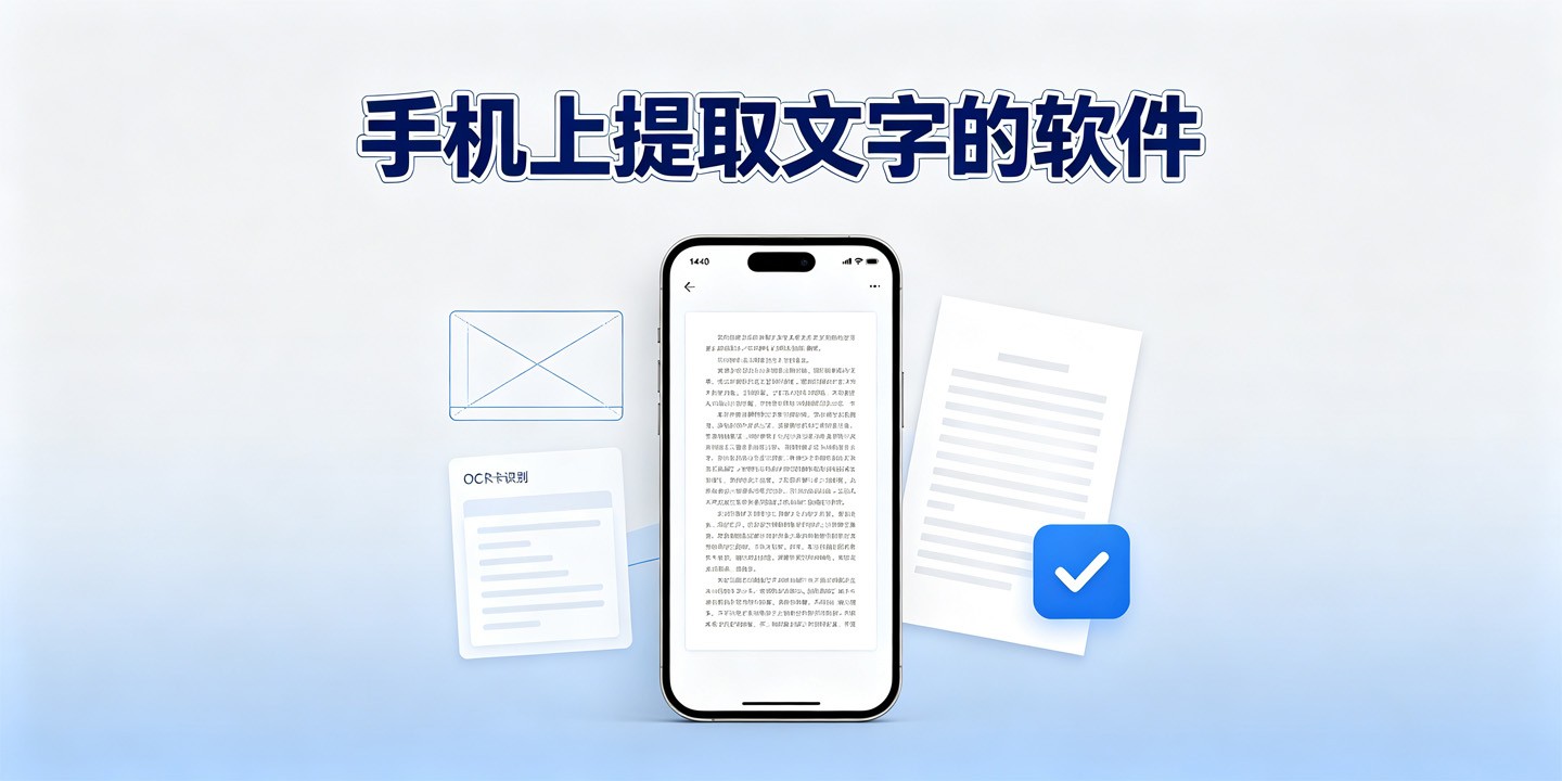 手机上提取文字的软件