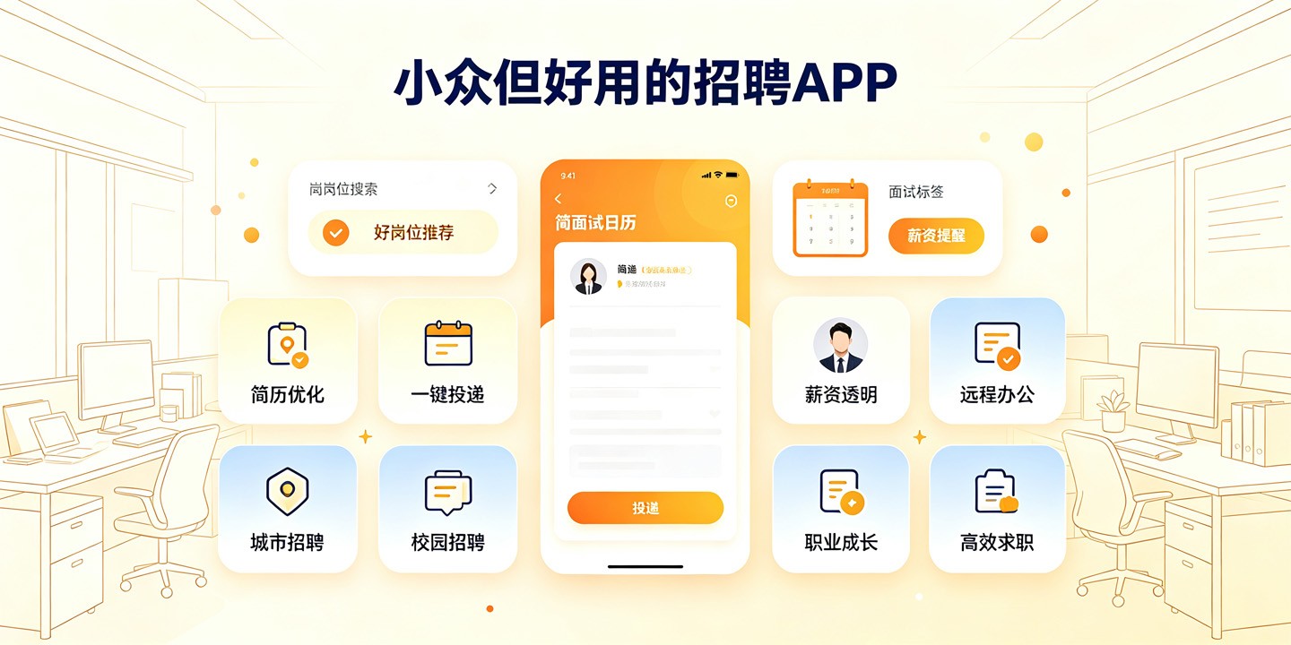 小众但好用的招聘APP