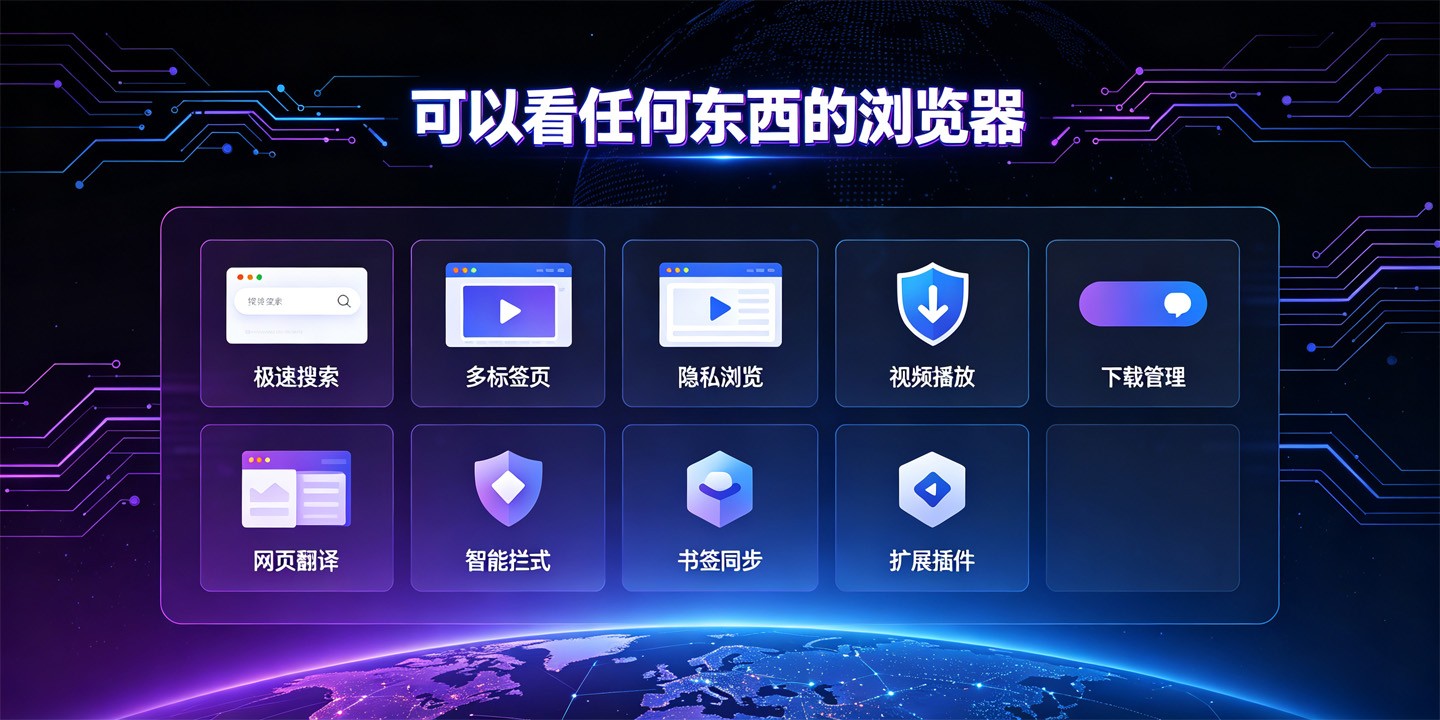 可以看任何东西的浏览器