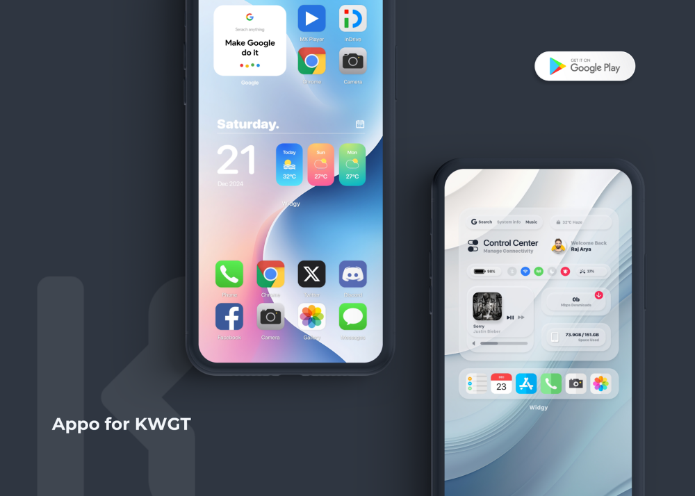Apple for KWGT