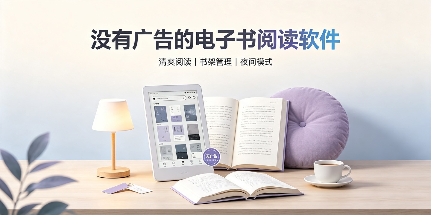 没有广告的电子书阅读软件