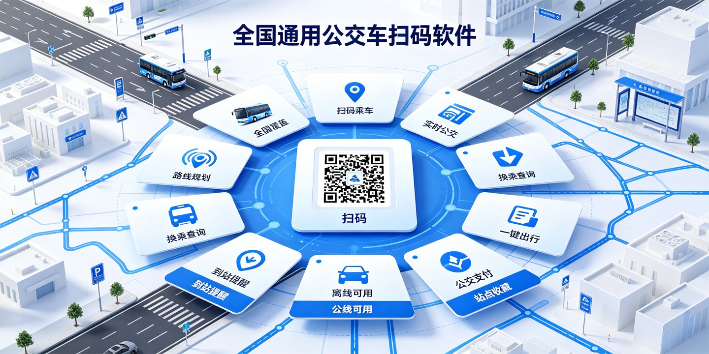 全国通用公交车扫码软件