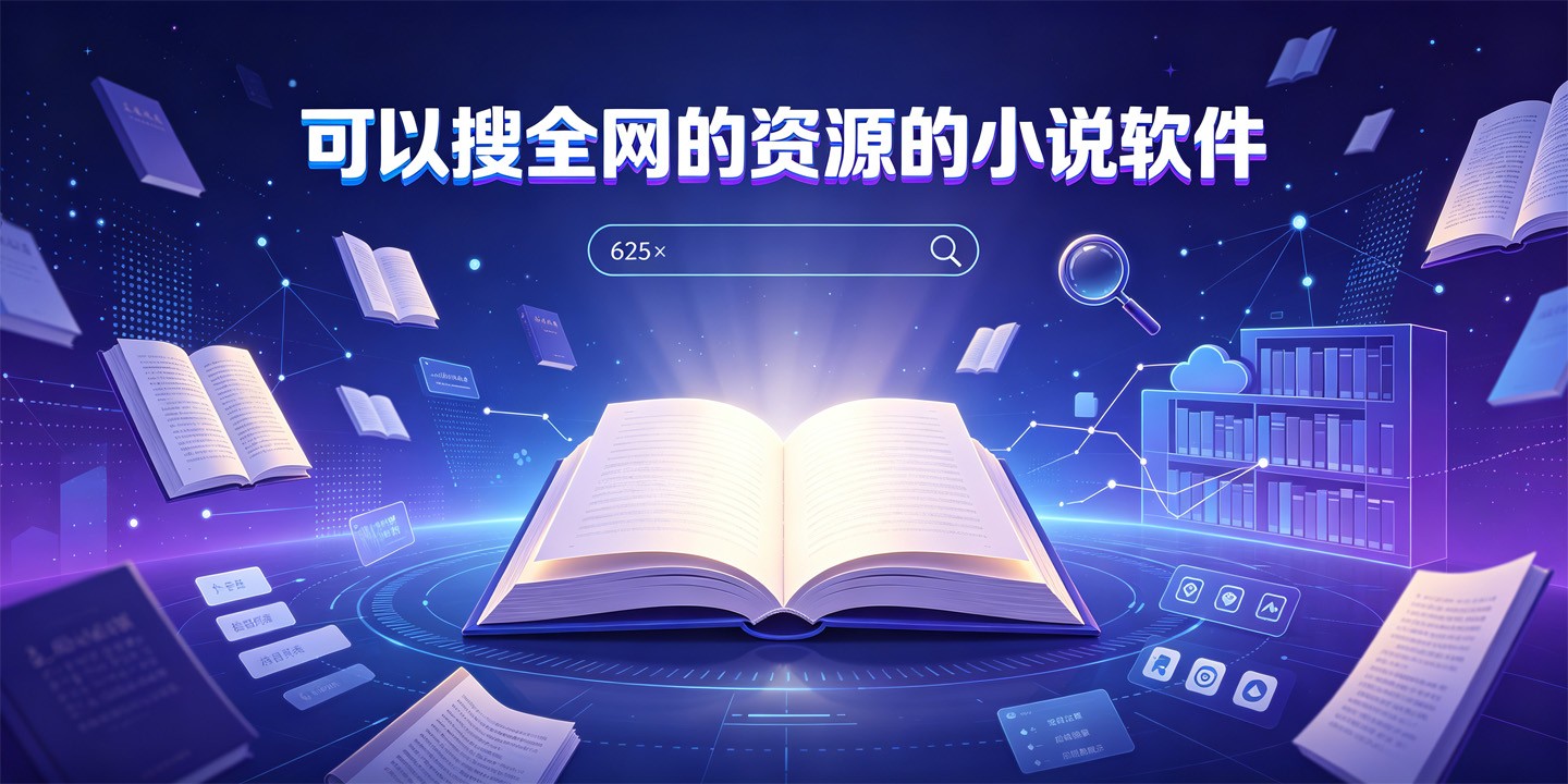 可以搜全网的资源的小说软件