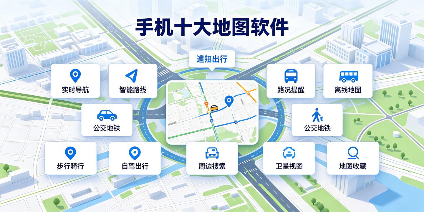 手机十大地图软件