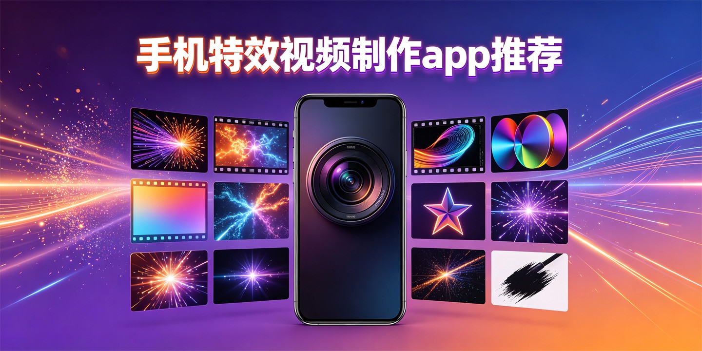 手机特效视频制作app推荐