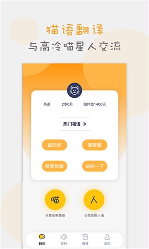 猫语交流翻译器