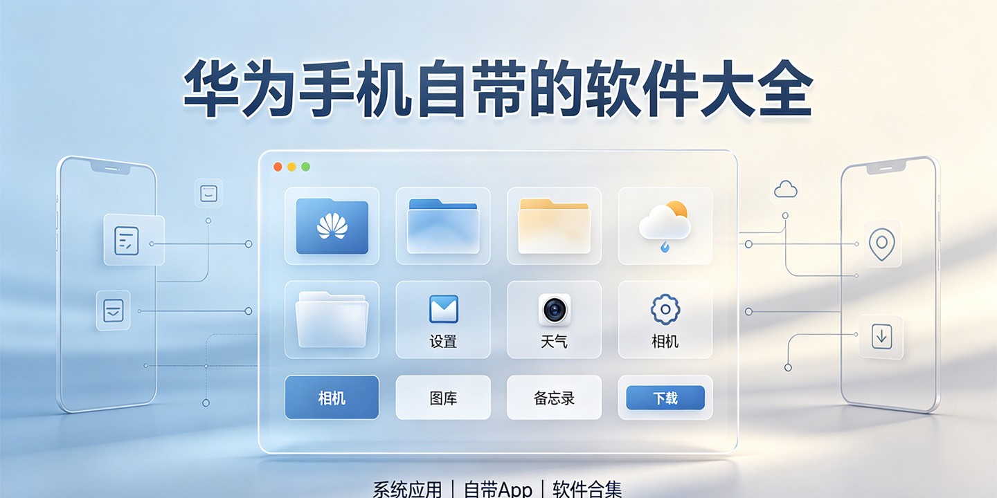 华为手机自带的软件大全
