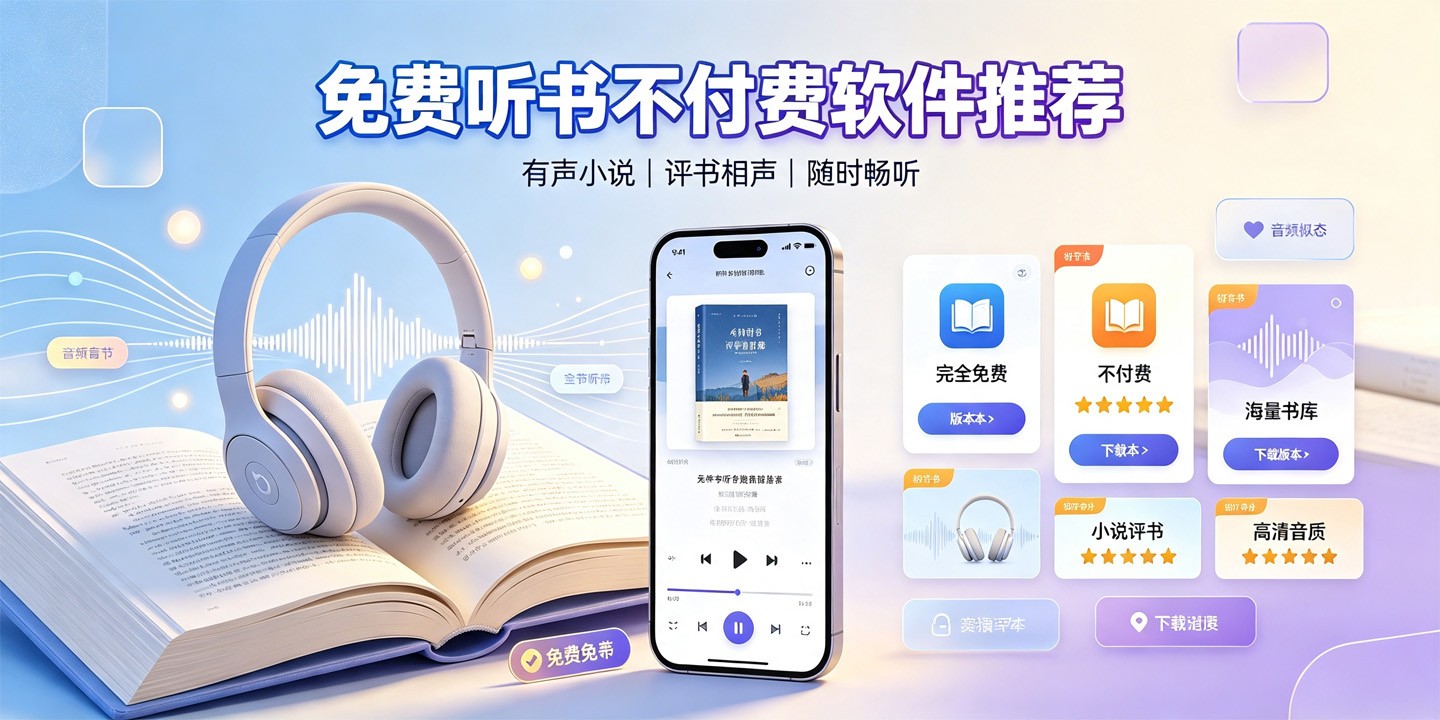 免费听书不付费软件推荐