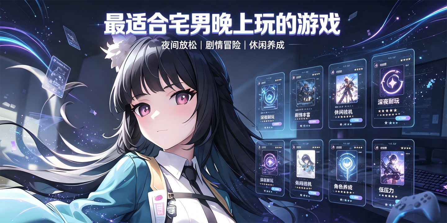 最适合宅男晚上玩的游戏