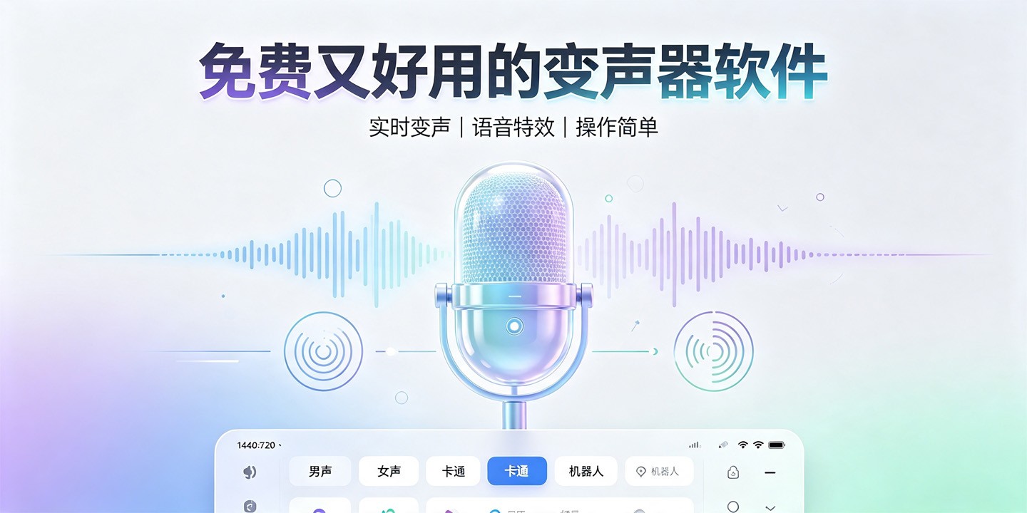免费又好用的变声器软件
